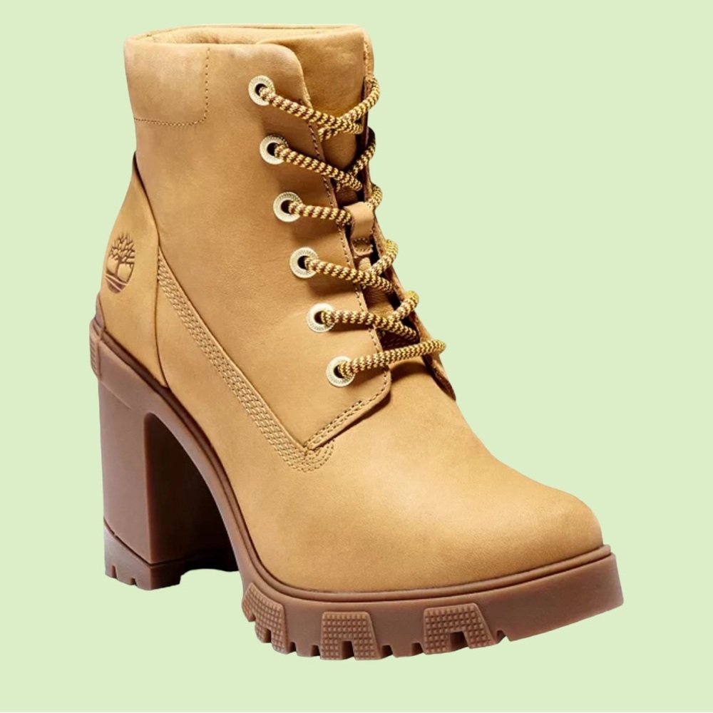 Timberland-Lana Block Heel Bootie-Wheat